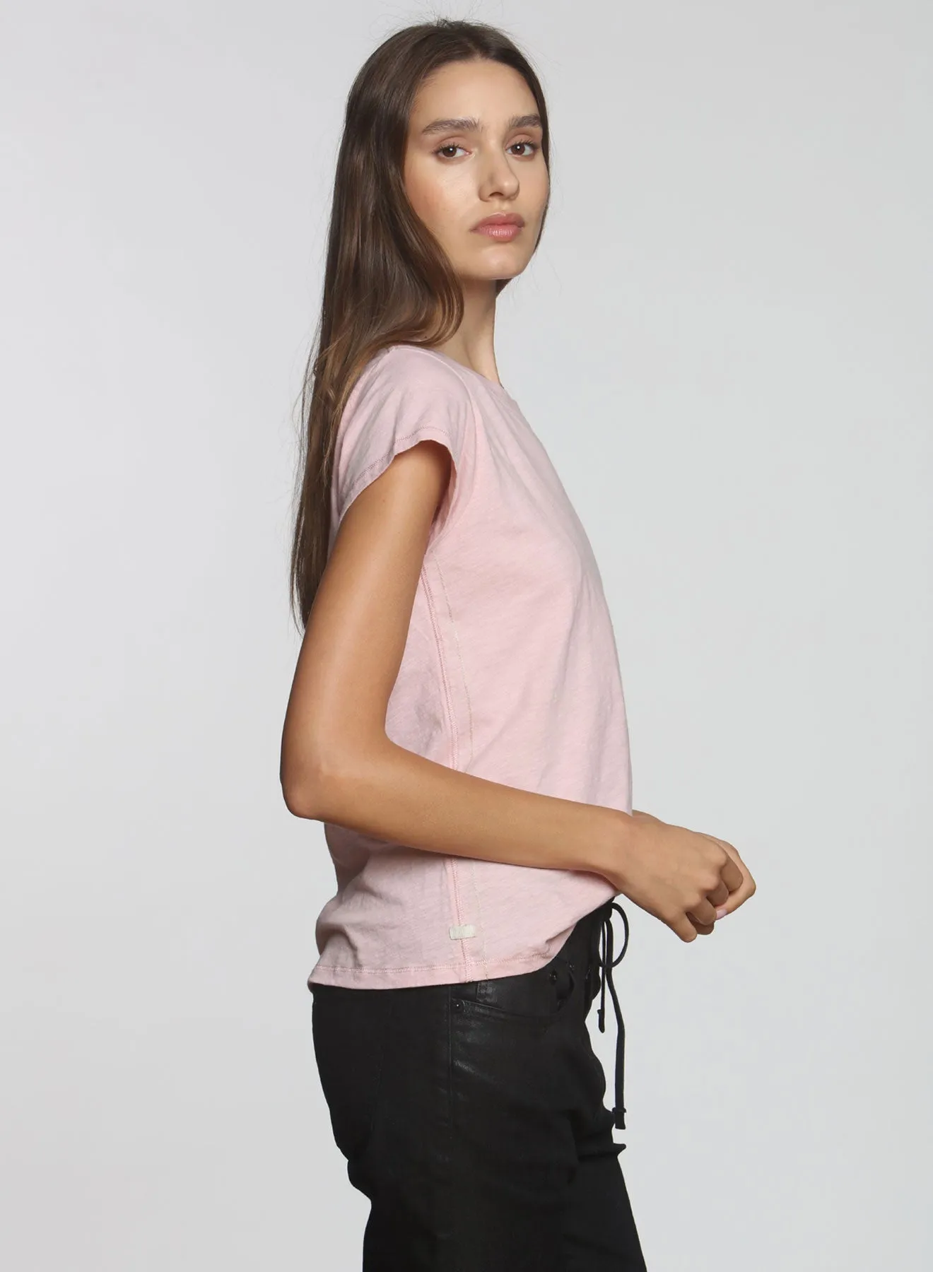 Ava Classic Tee - Blush