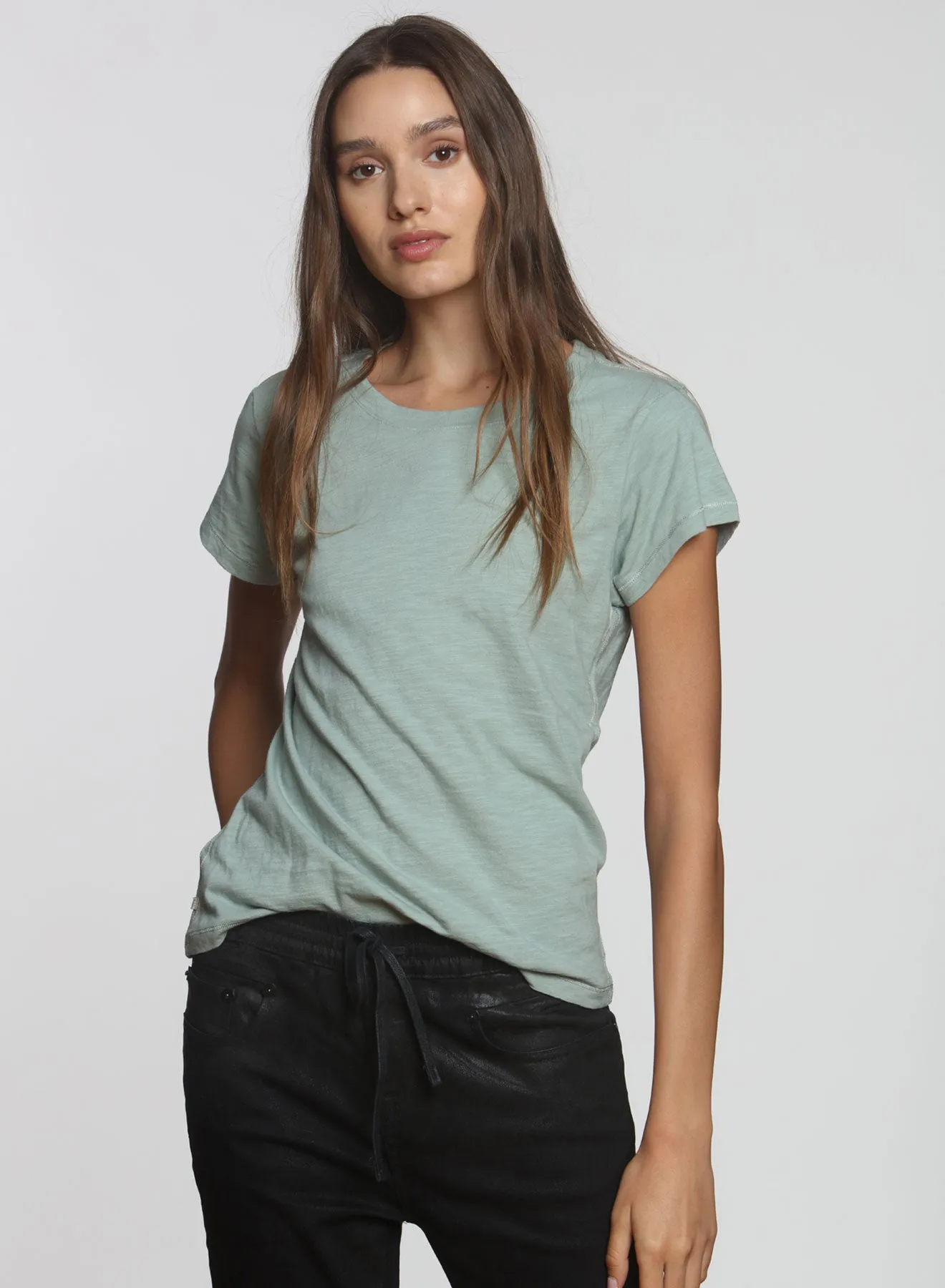 Ava Classic Tee - Sage