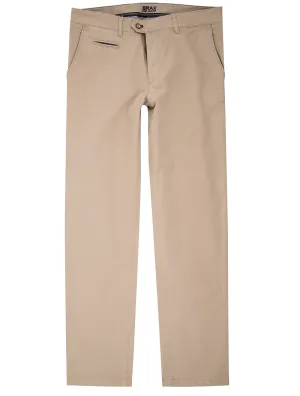 Beige Everest Pima Cotton Trousers