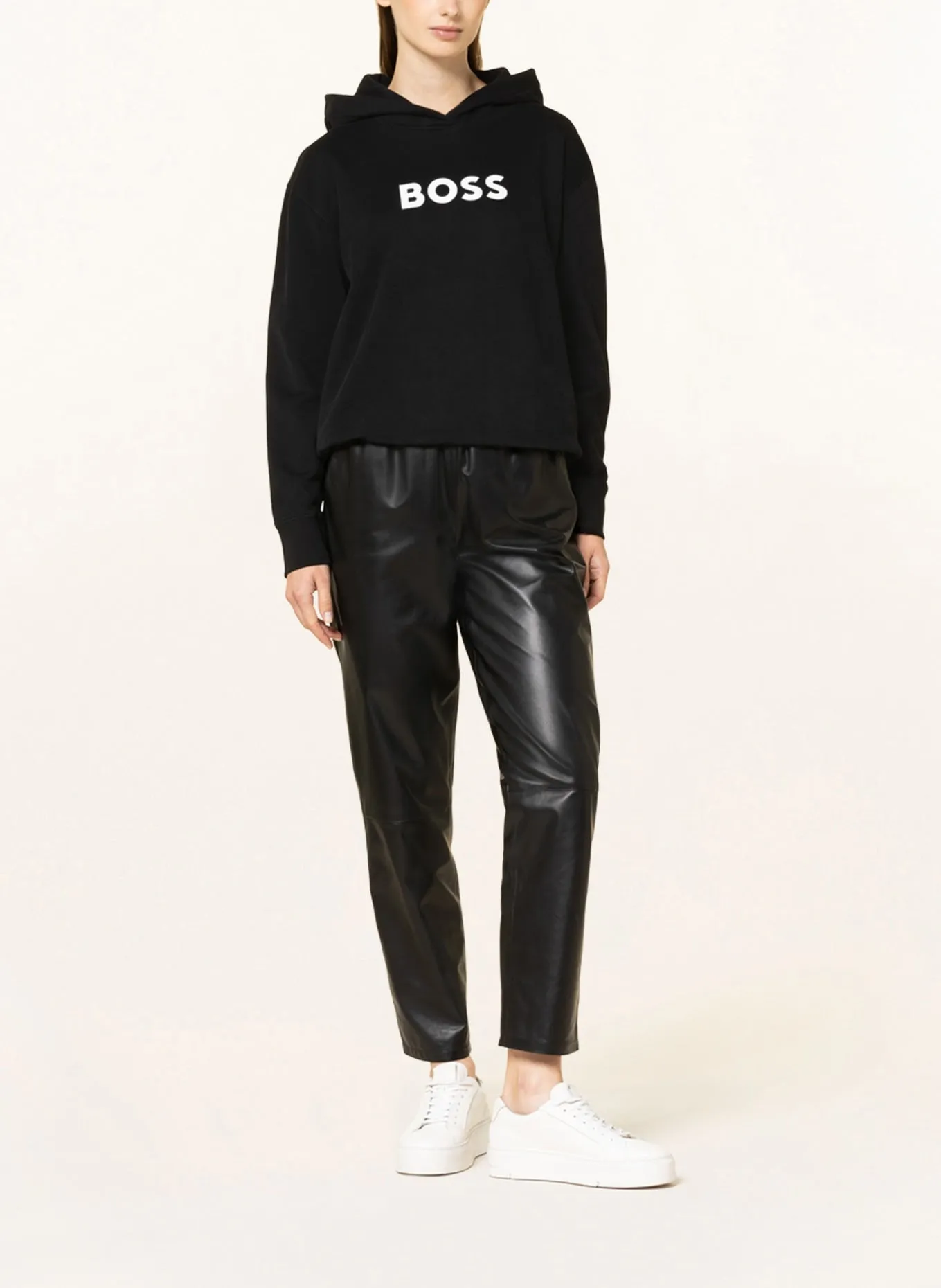 BOSS EDELIGHT hoodie, black