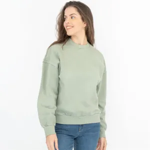 Carhartt Women Green Sweatshirts Long Sleeve Tops