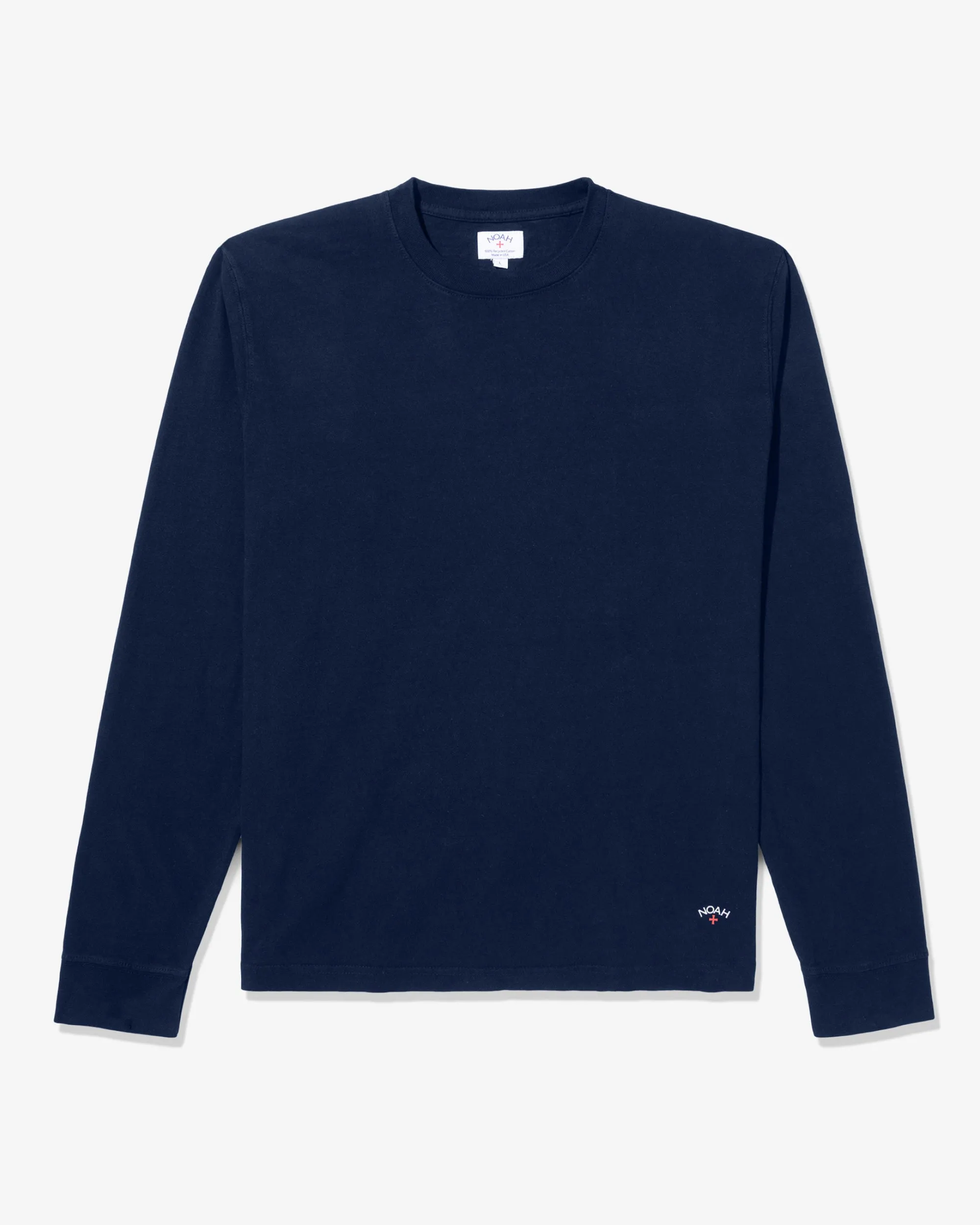 Classic Long Sleeve Recycled Cotton Tee