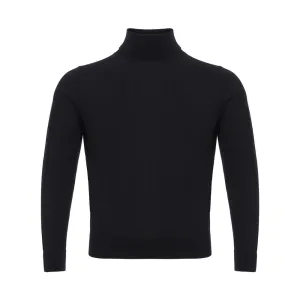 Colombo Italian Cashmere Luxury Black Sweater