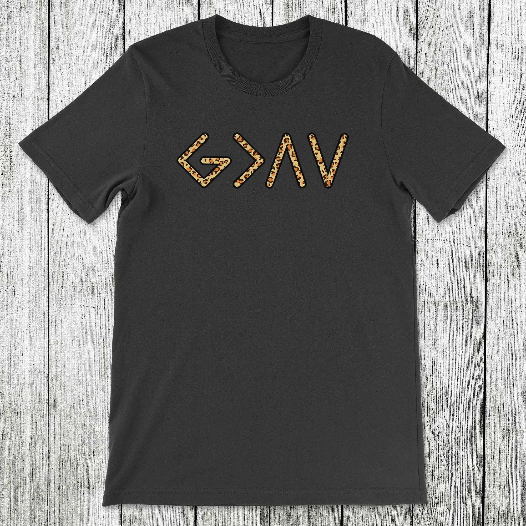 Daydream Tees God is Greater Than Black