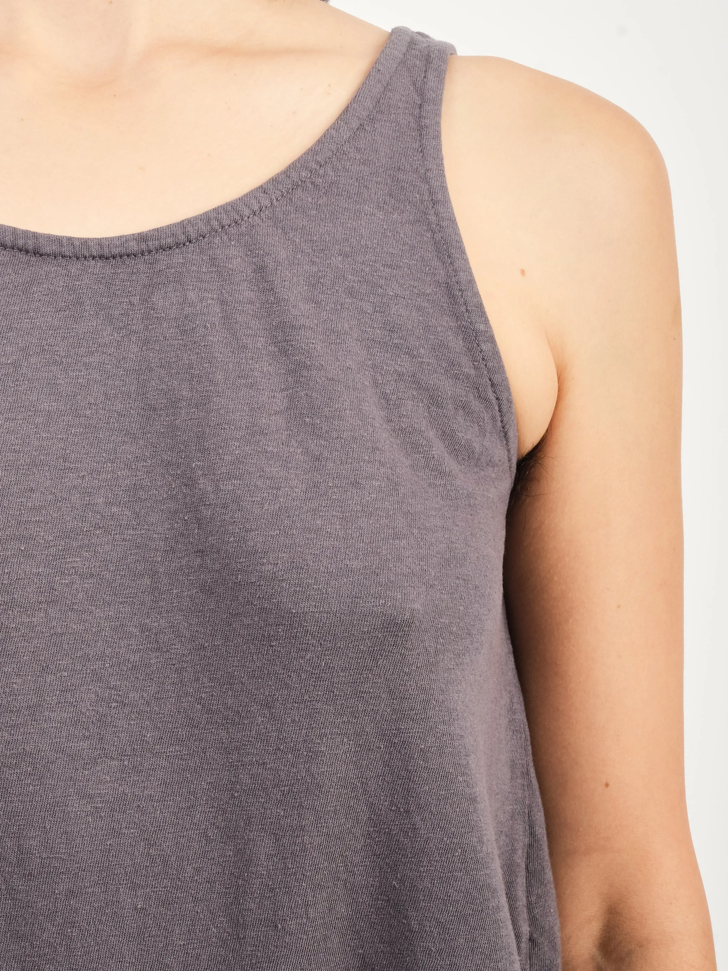 Diesel Grey Cropped Tank