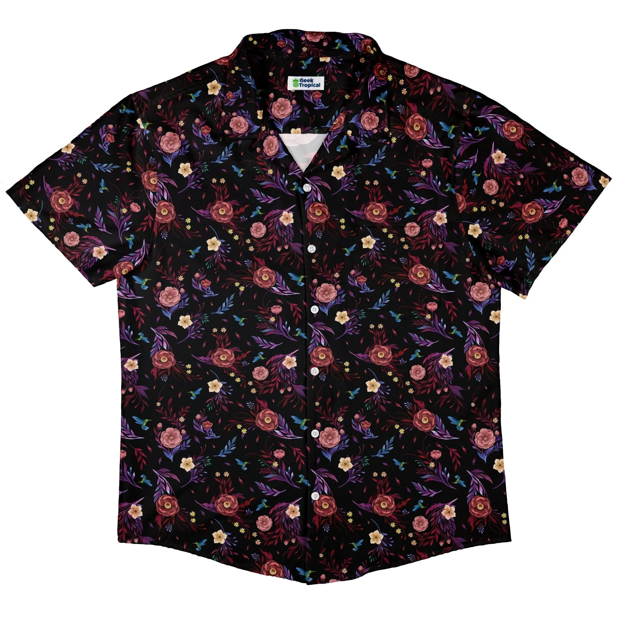 Episodic Camellia Bloom Button Up Shirt