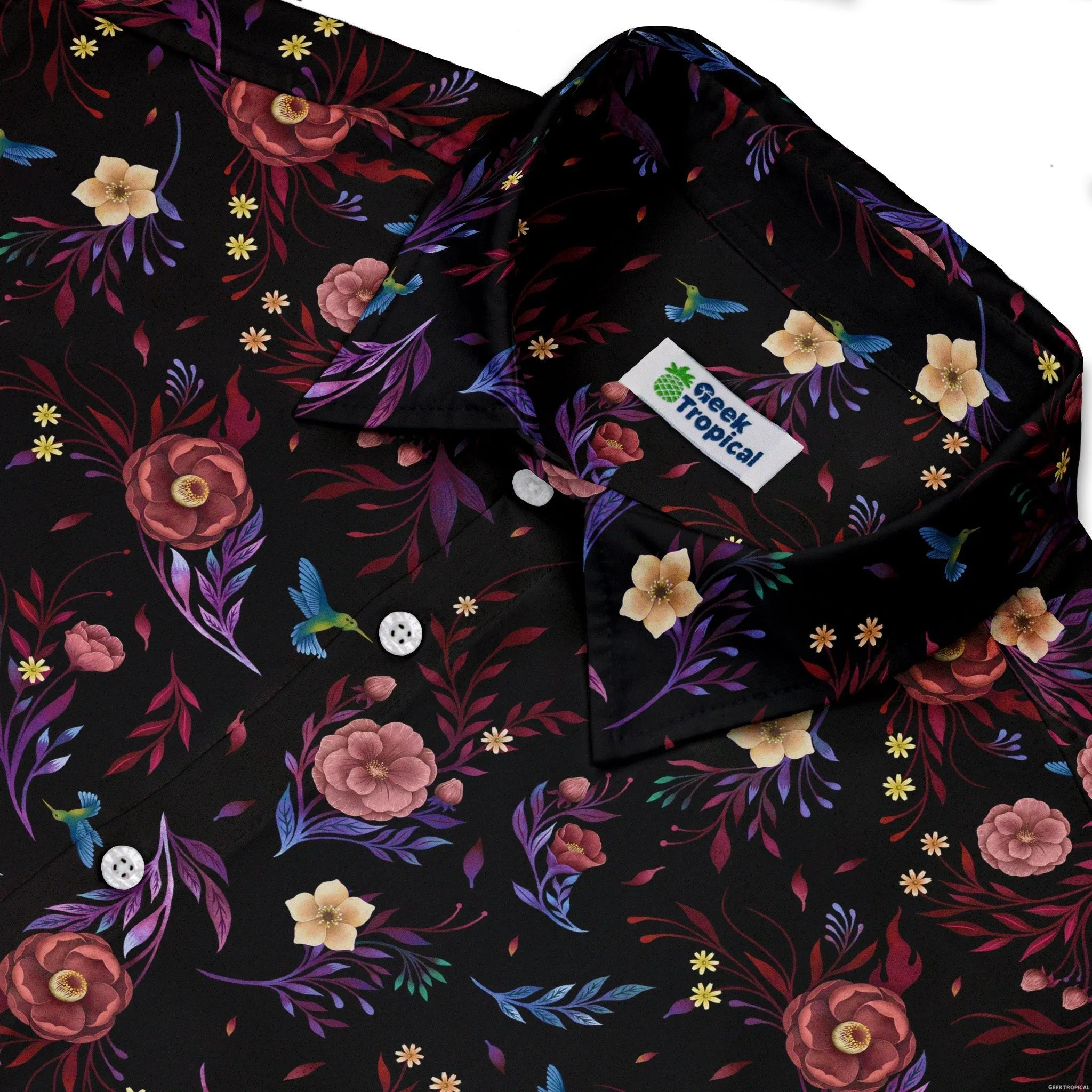 Episodic Camellia Bloom Button Up Shirt