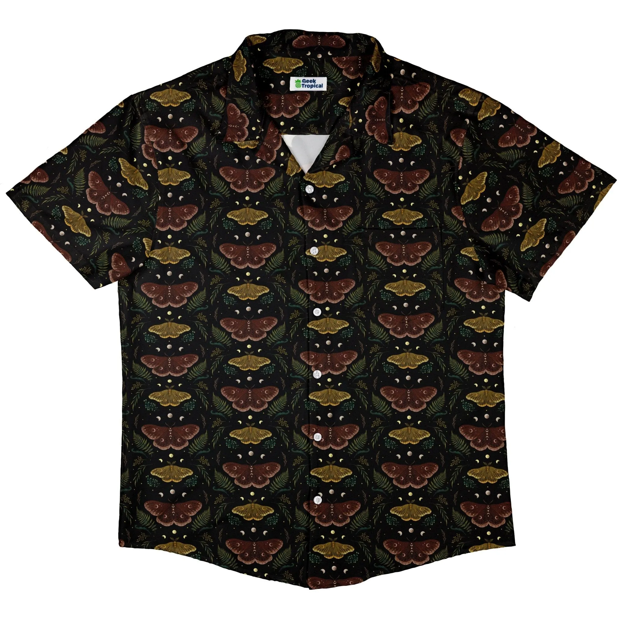 Episodic Moth Fall Button Up Shirt