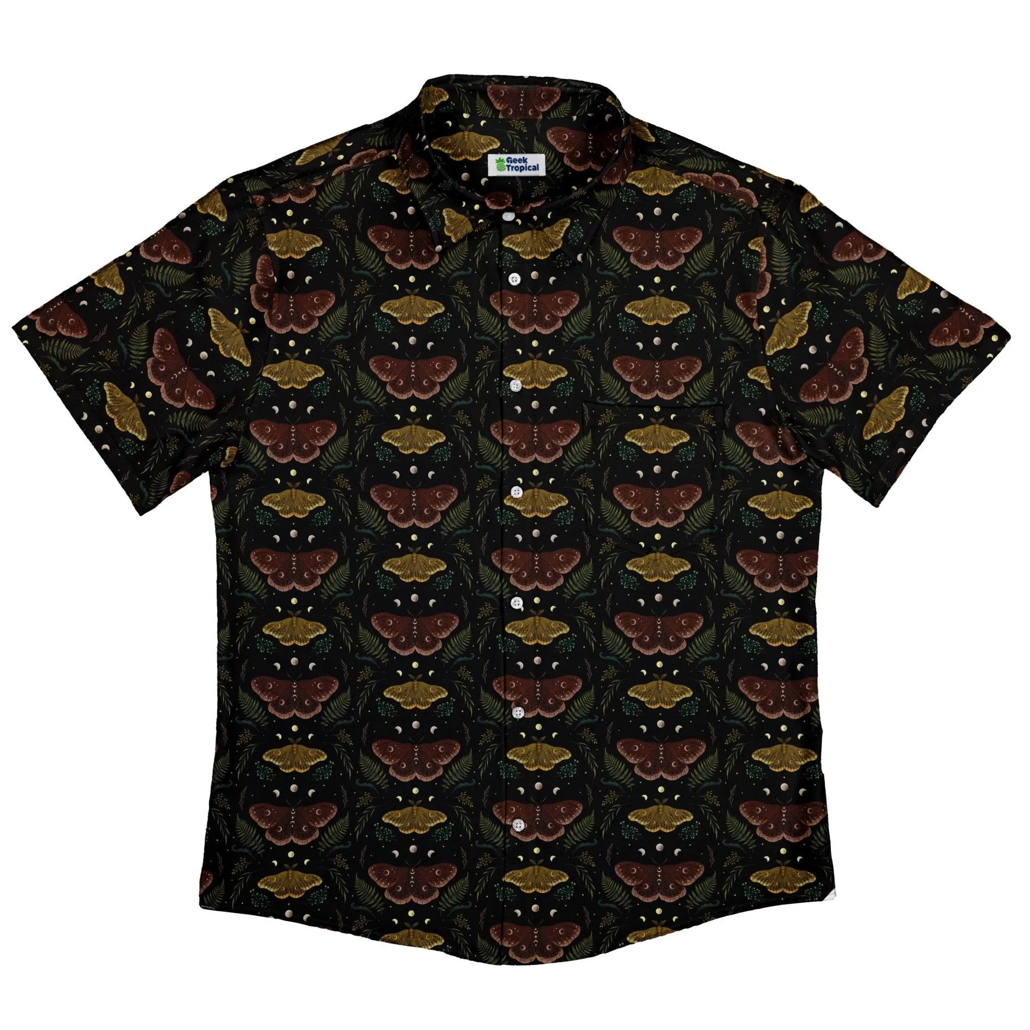 Episodic Moth Fall Button Up Shirt