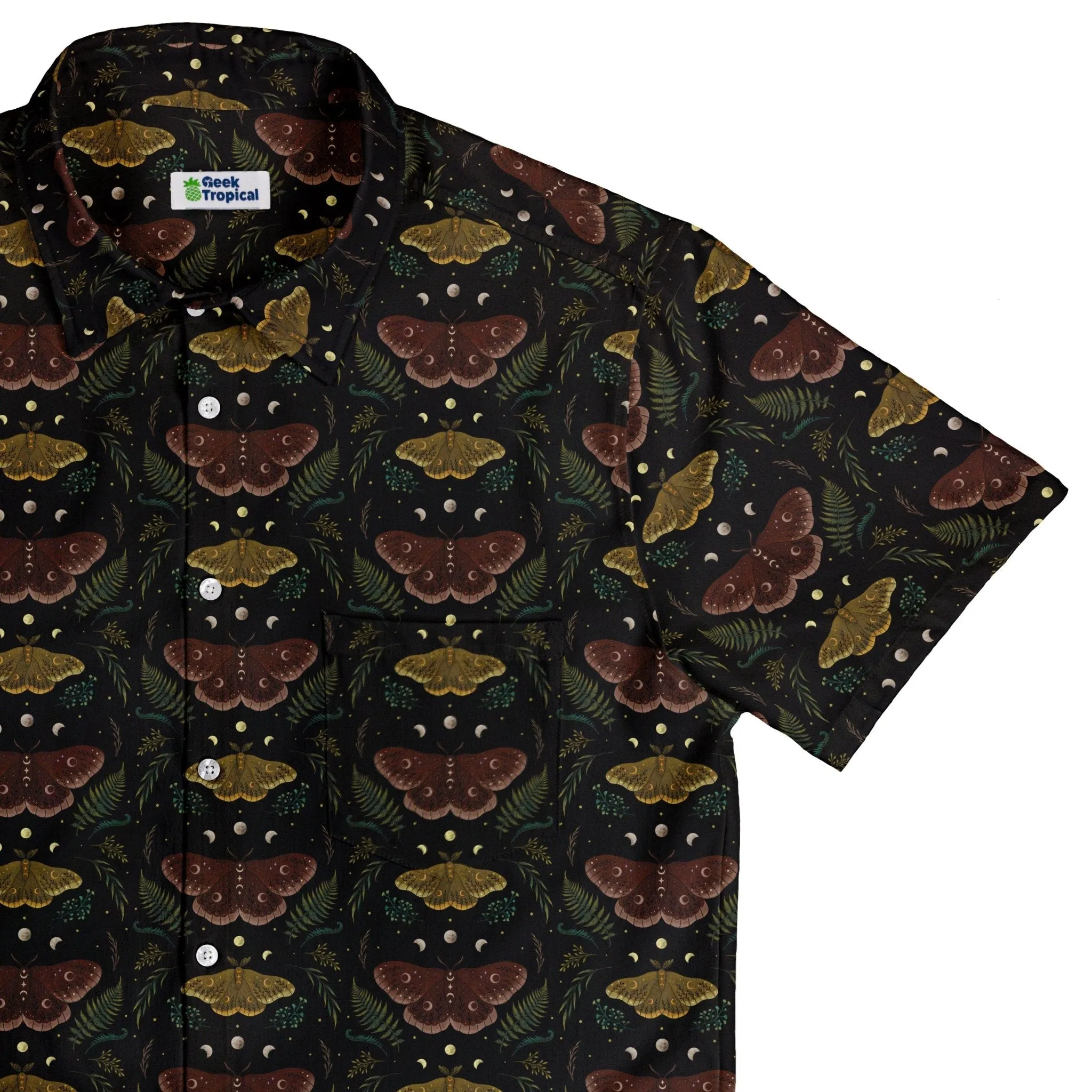 Episodic Moth Fall Button Up Shirt