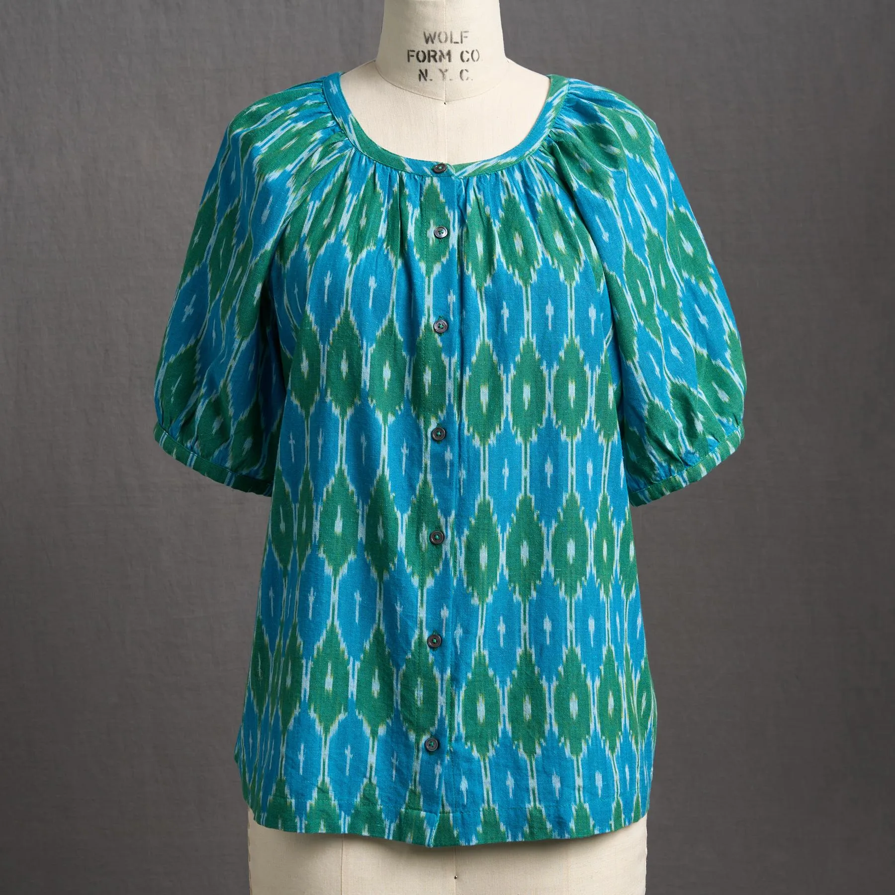 Graceful Days Ikat Top