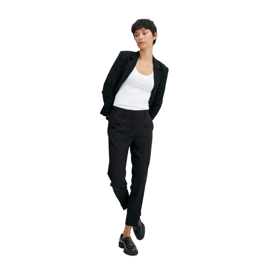 Ichi Womens Lexi Trousers Black