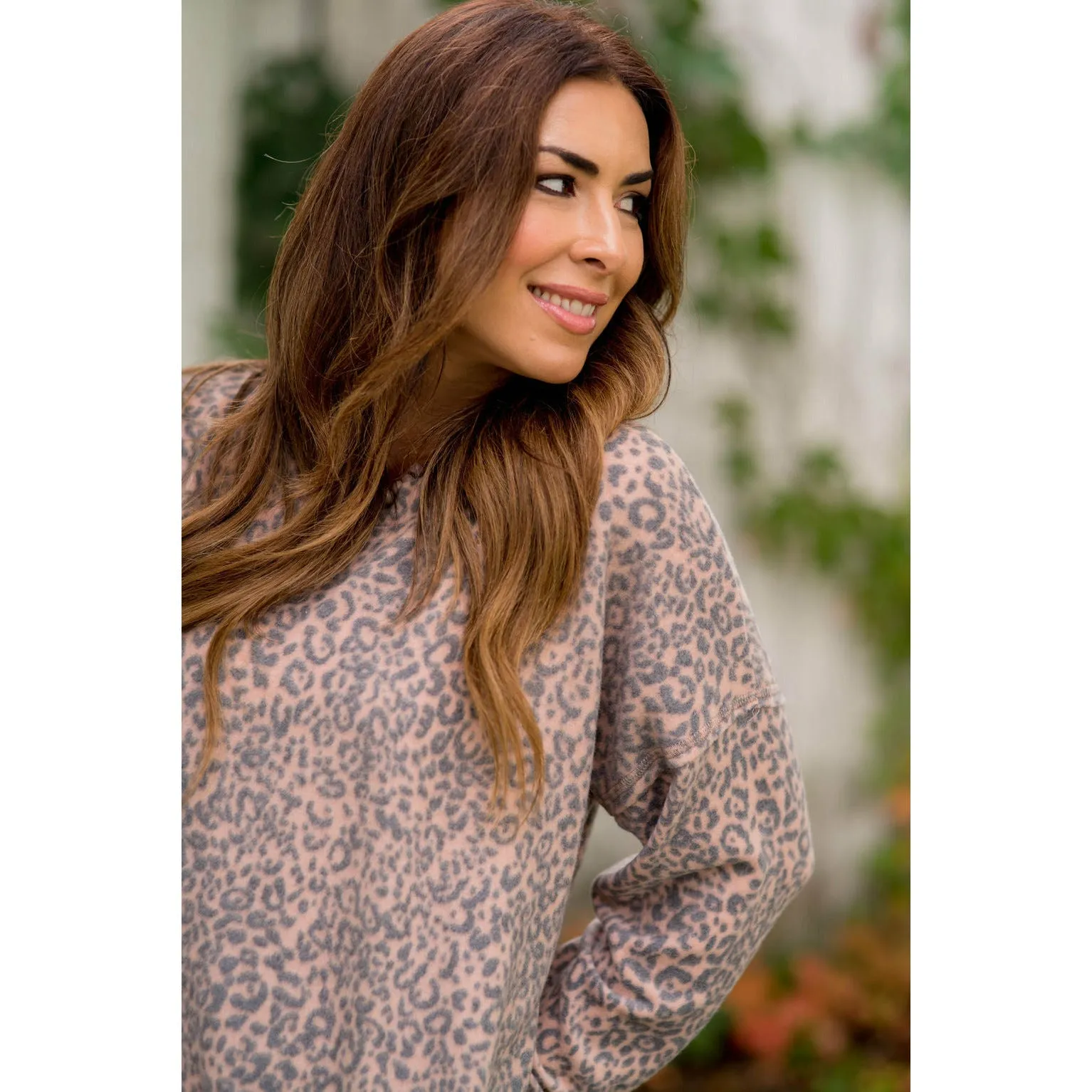 Incredibly Soft Leopard Sweatshirt