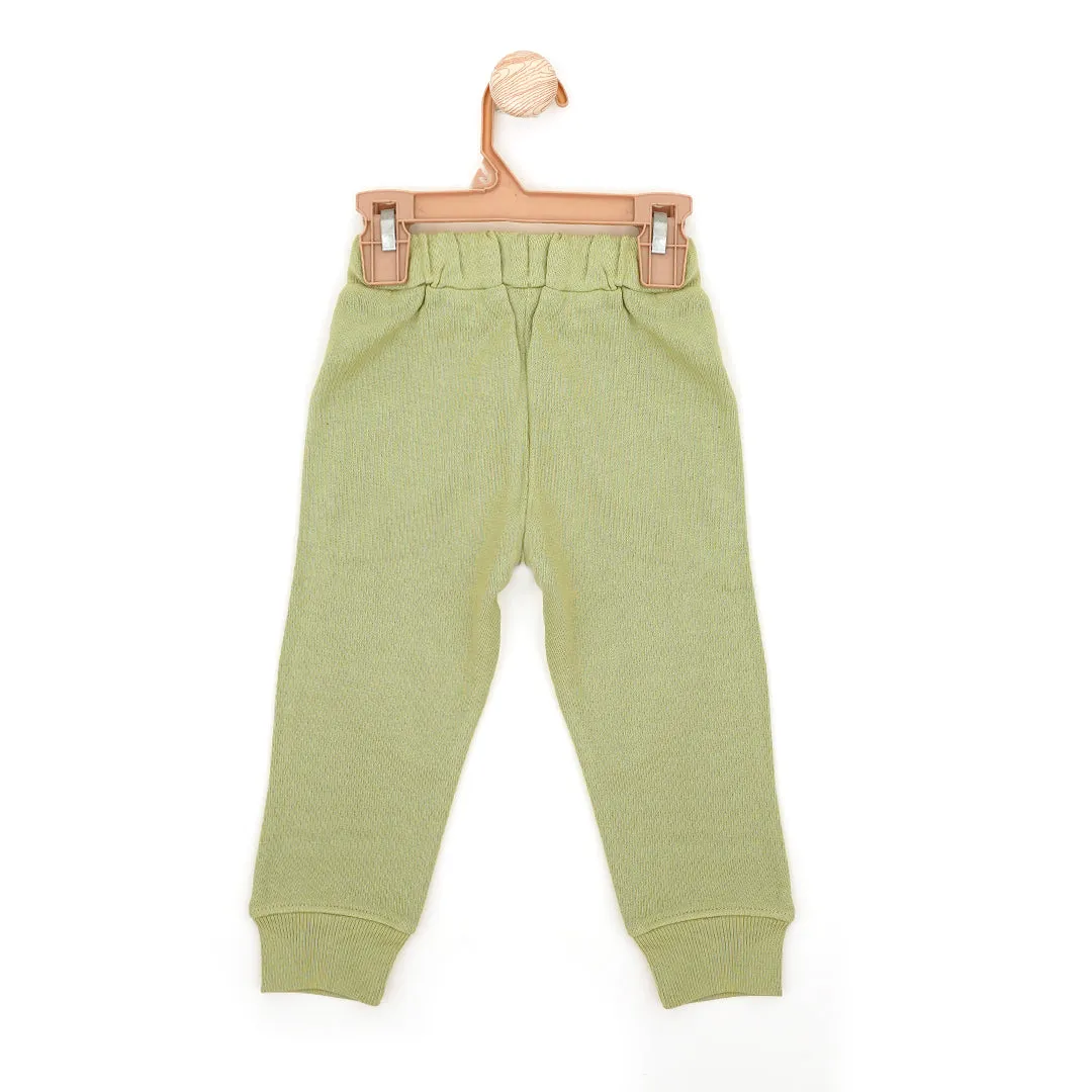 Leaf Green Baby Trousers