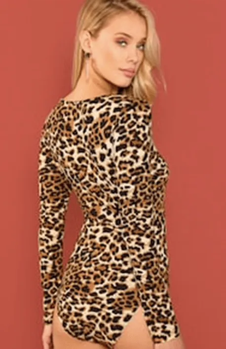 LOVELY LEOPARDESS BODYSUIT