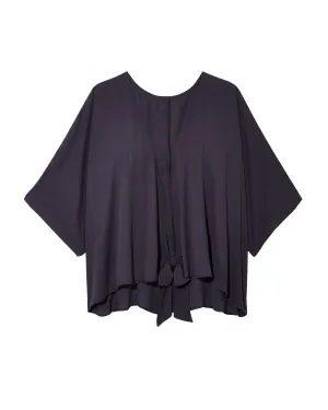 Macie Short Sleeve Kimono | Navy