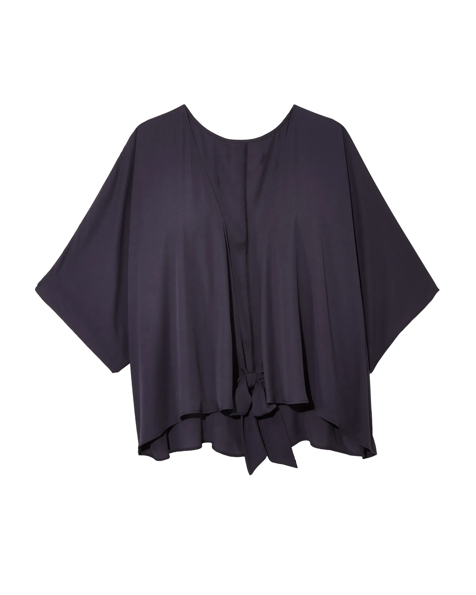 Macie Short Sleeve Kimono | Navy