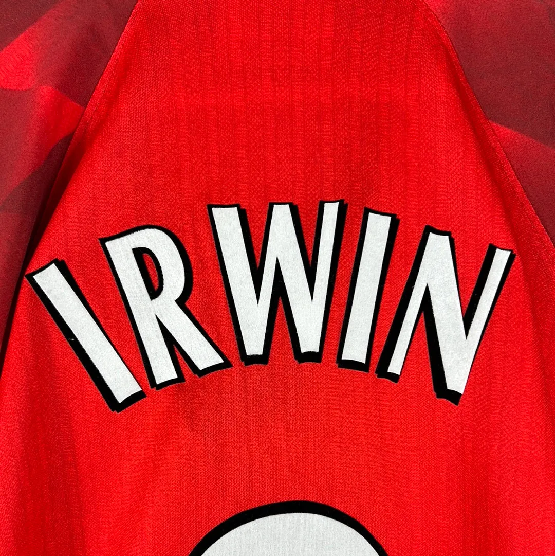 Manchester United 1997/1998 Player Issue Shirt - Irwin 3