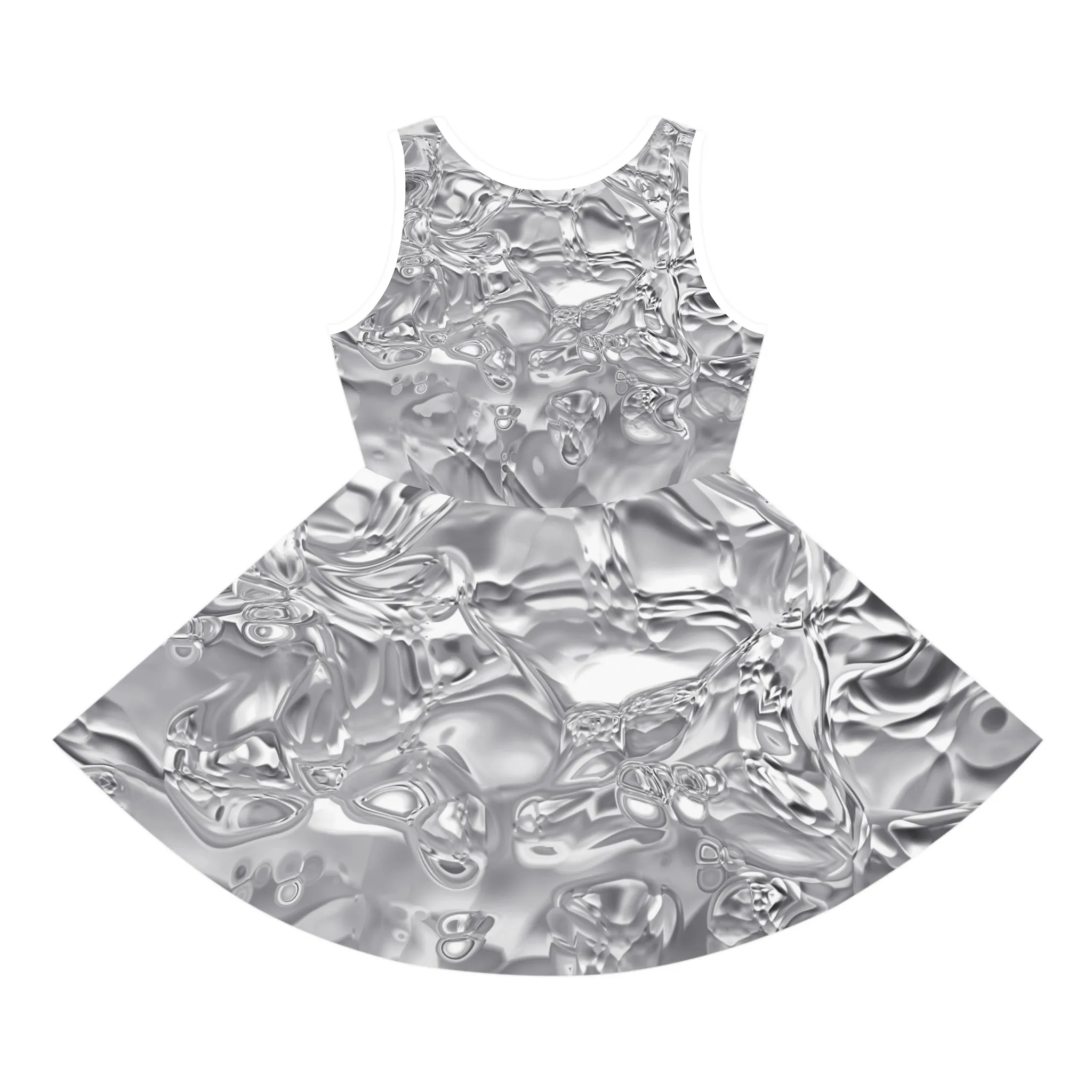 Metalic - Inovax Girl's Sleeveless Sundress