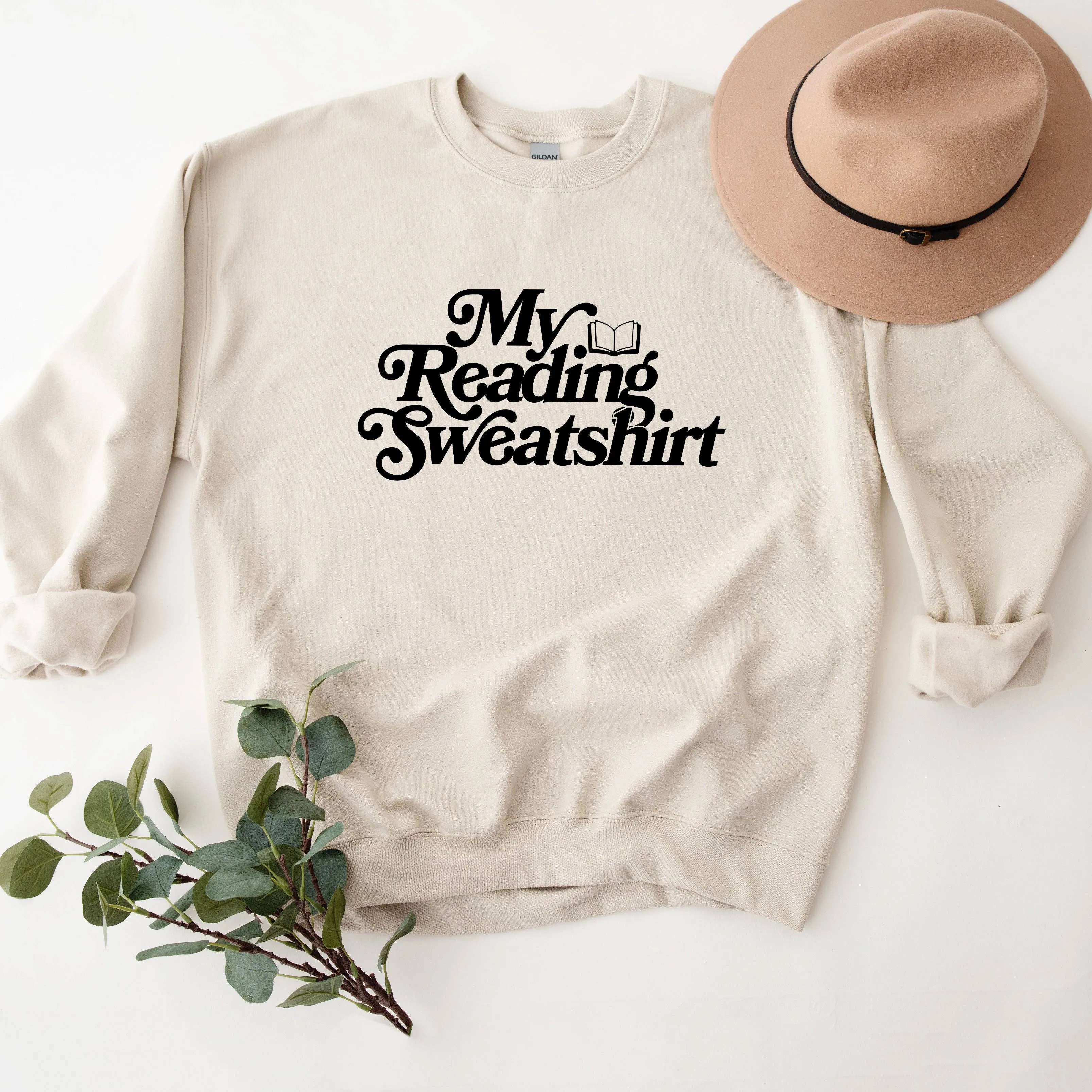 Olive And Ivory Wholesale - My Reading Sweatshirt | Sweatshirt