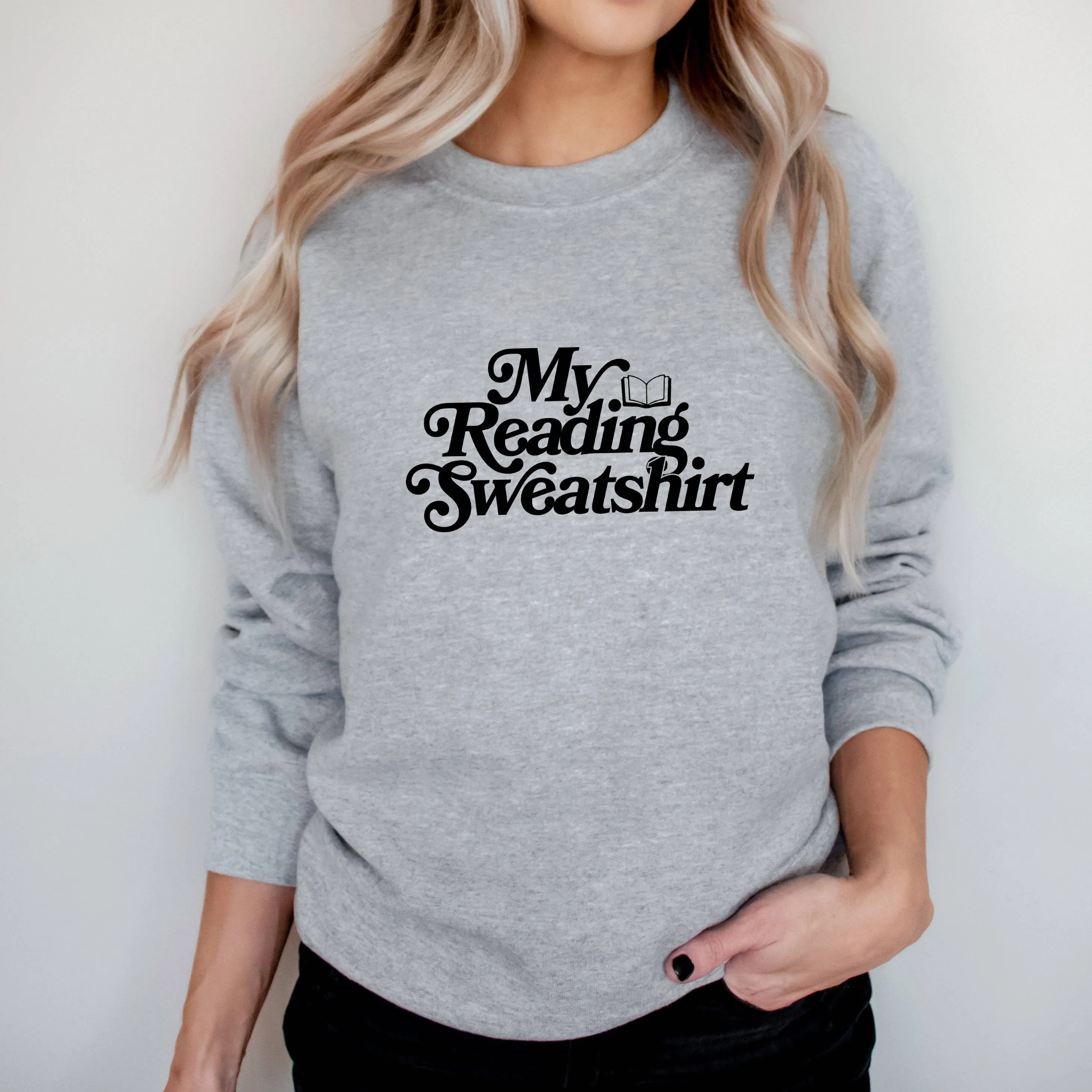 Olive And Ivory Wholesale - My Reading Sweatshirt | Sweatshirt