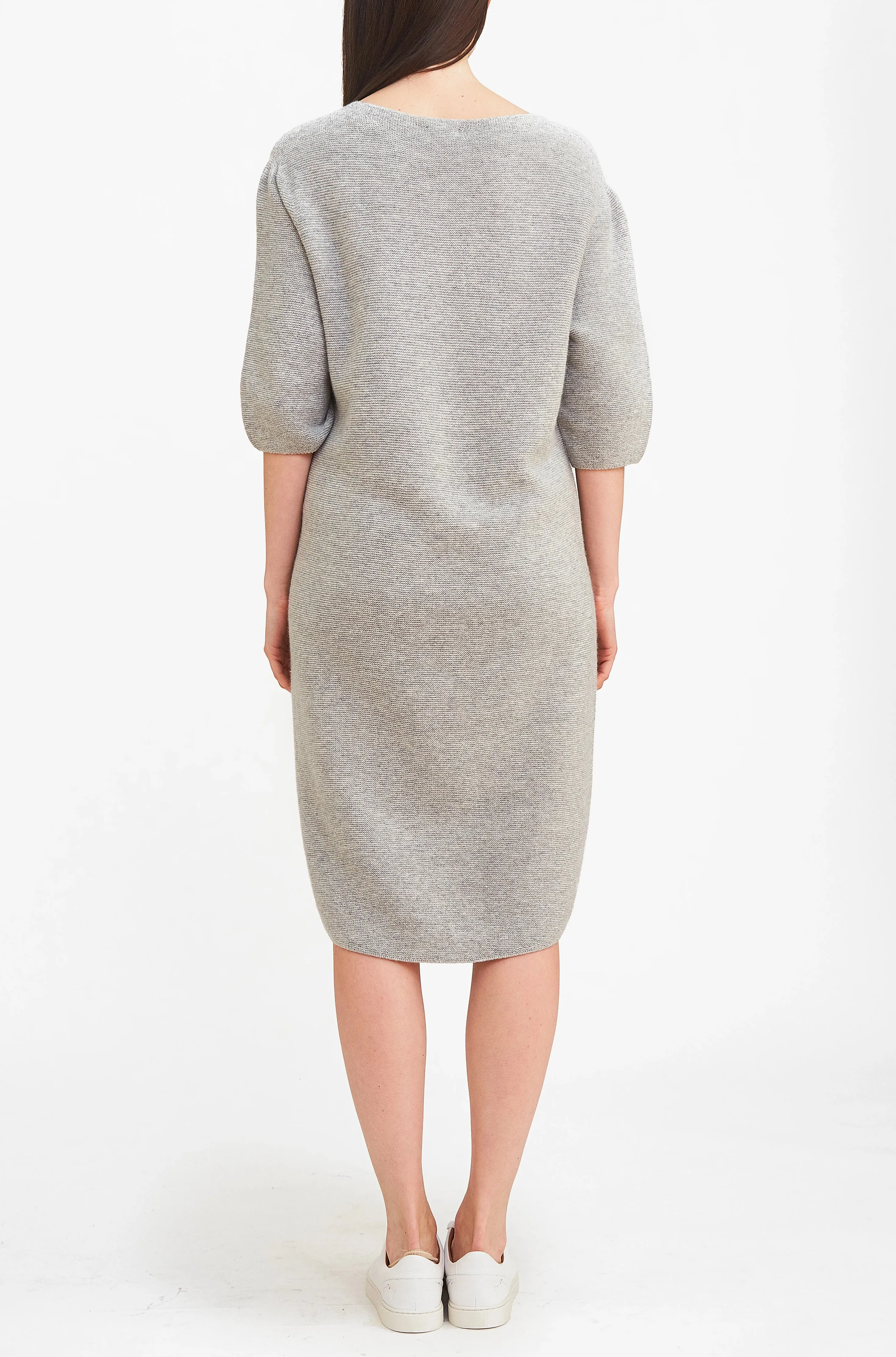 On-the-go Sweater Dress - Grey