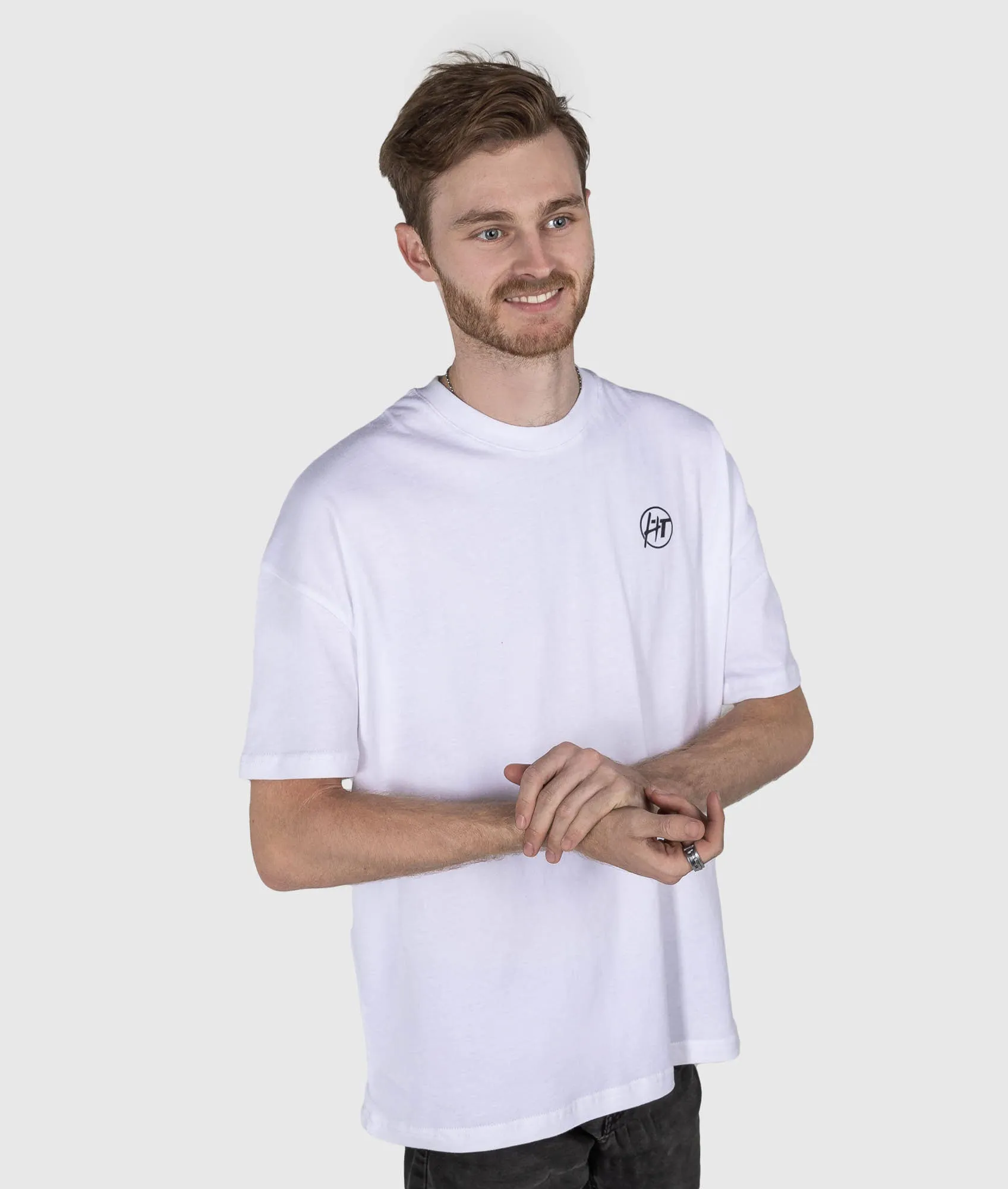 Oversized Overnight Parts Tee - White