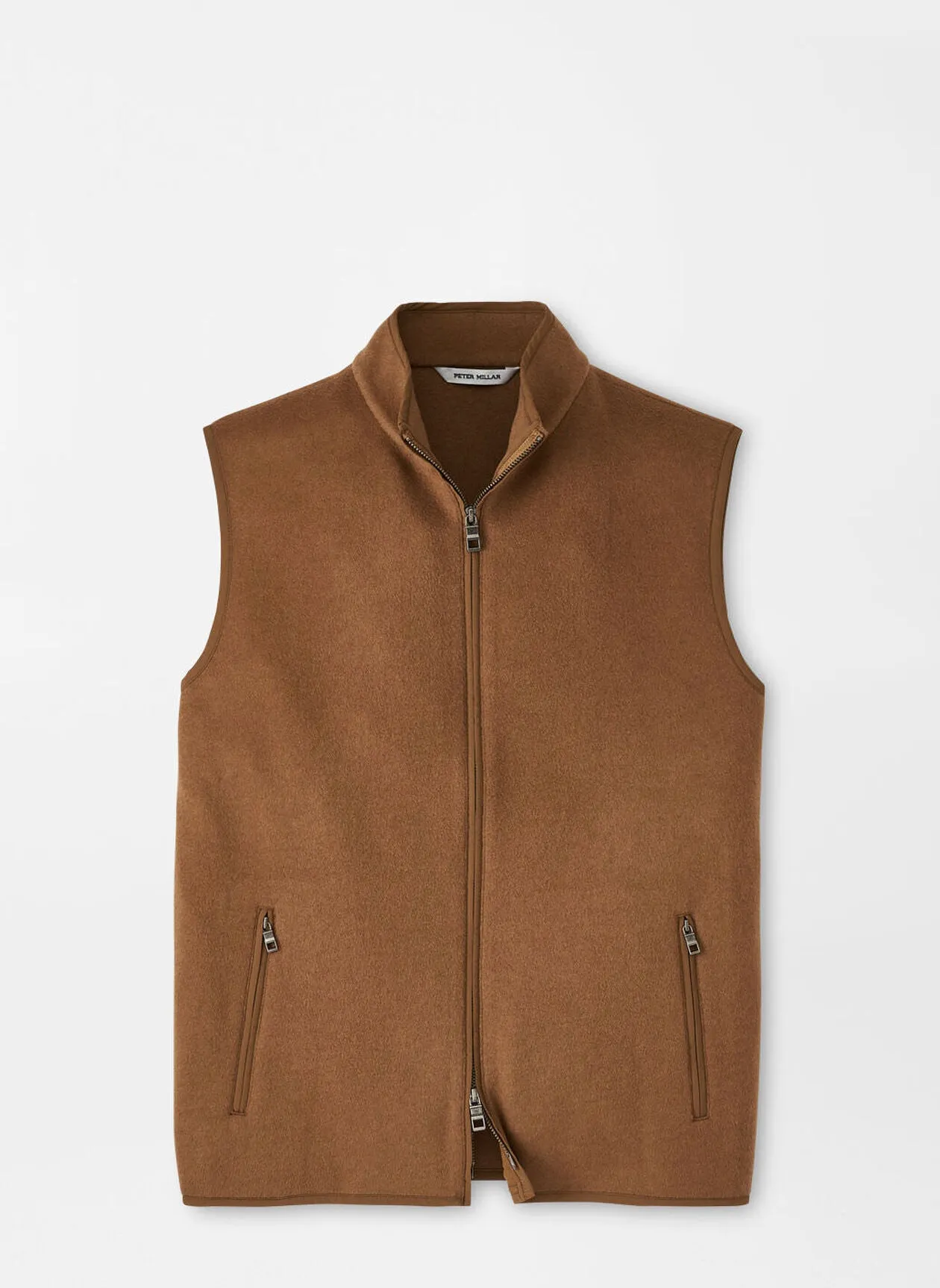 Peter Millar Crown Flex Fleece Vest-Hazel Wood