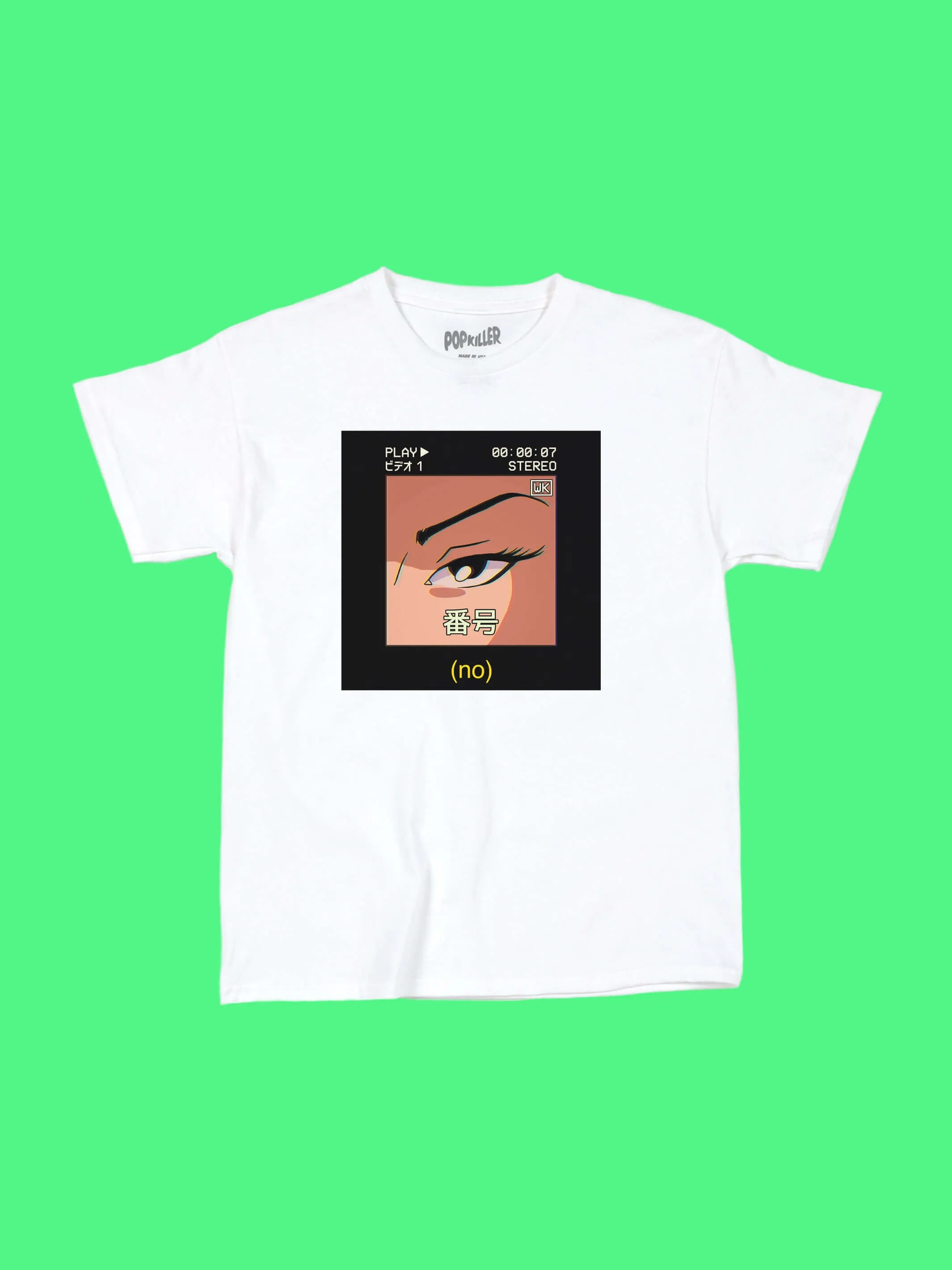 Popkiller Artist Series Warakami Vaporwave NO Youth T-shirt