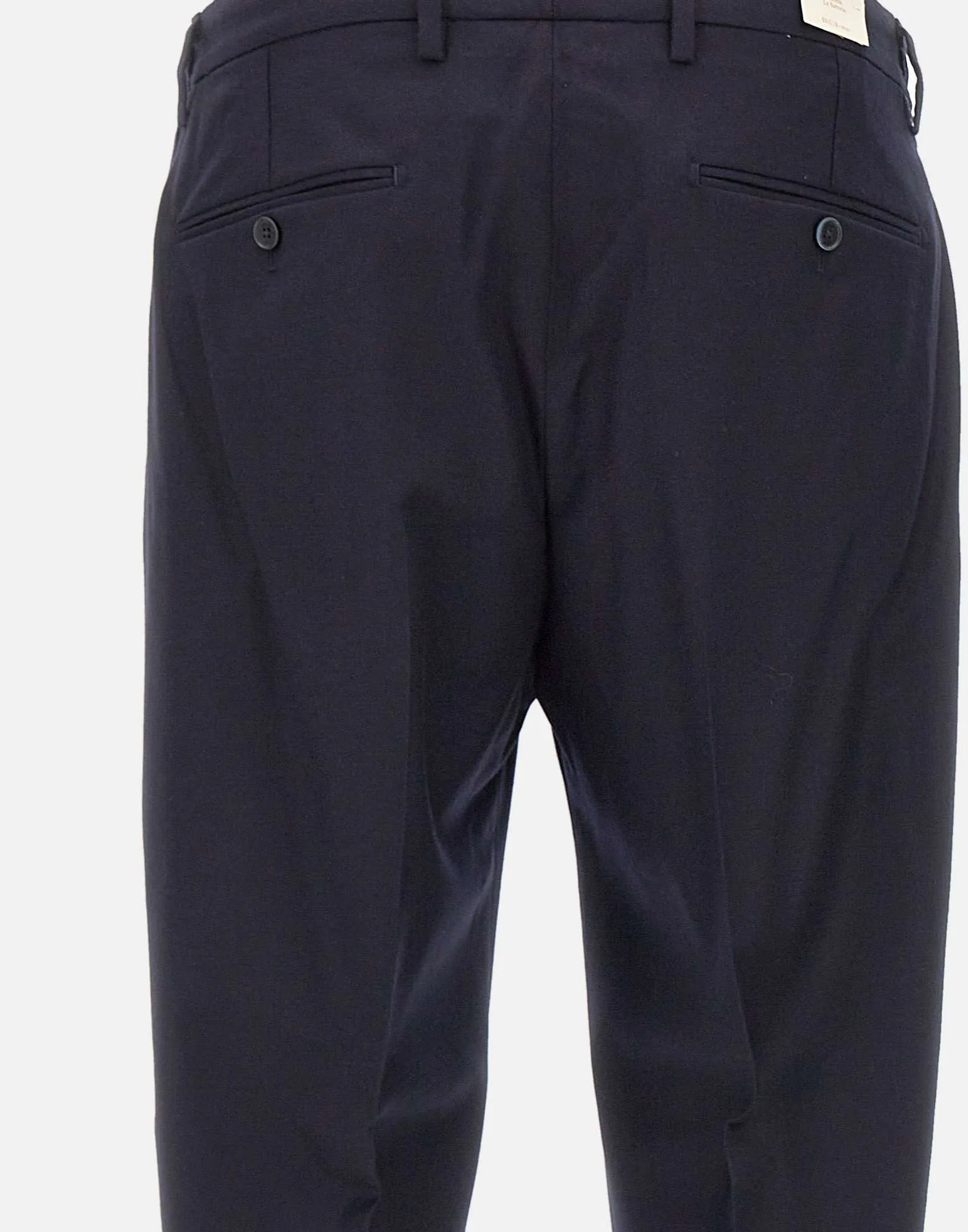 PortobelloS Navy Wool Trousers