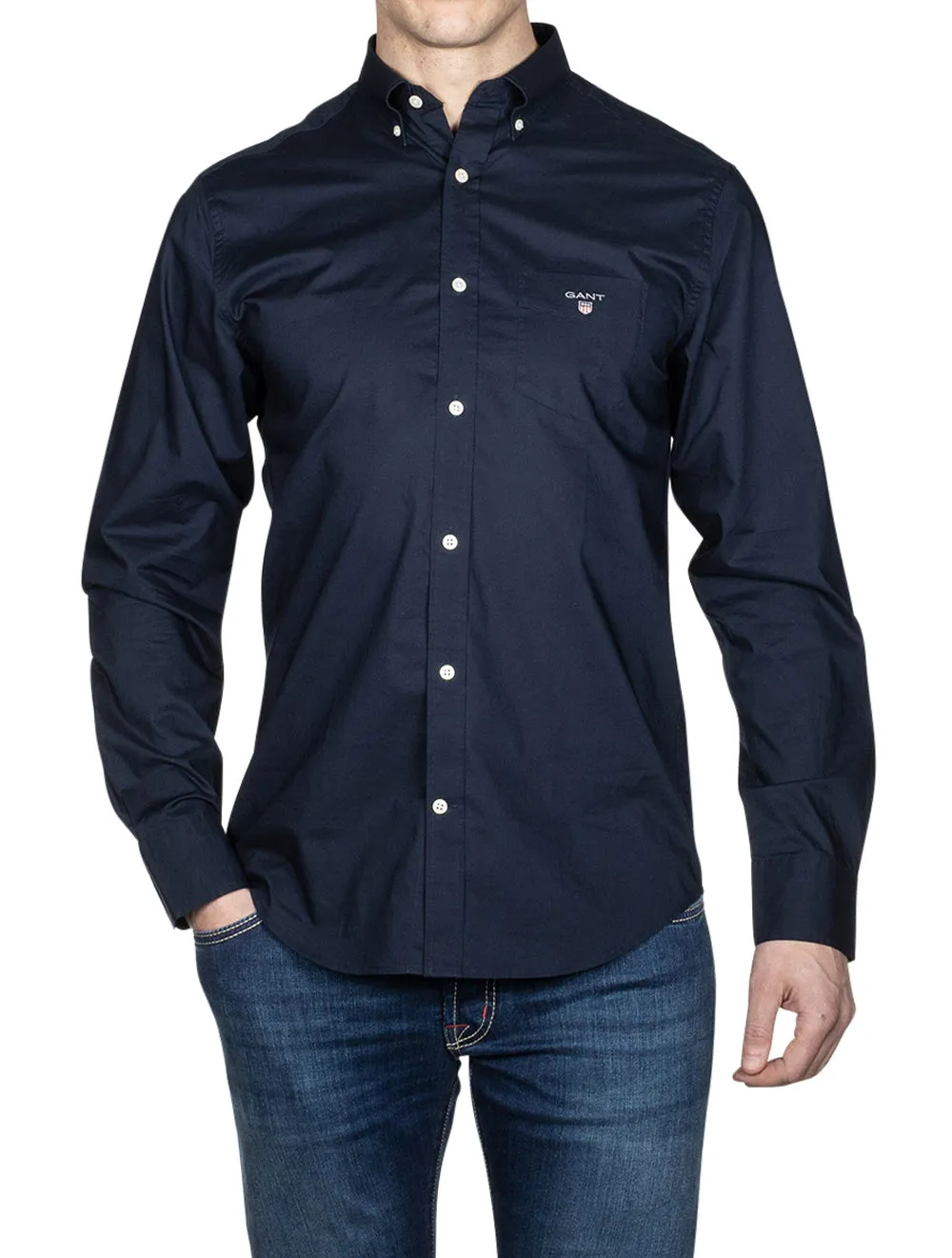 Regular Fit Buttondown shirt Marine