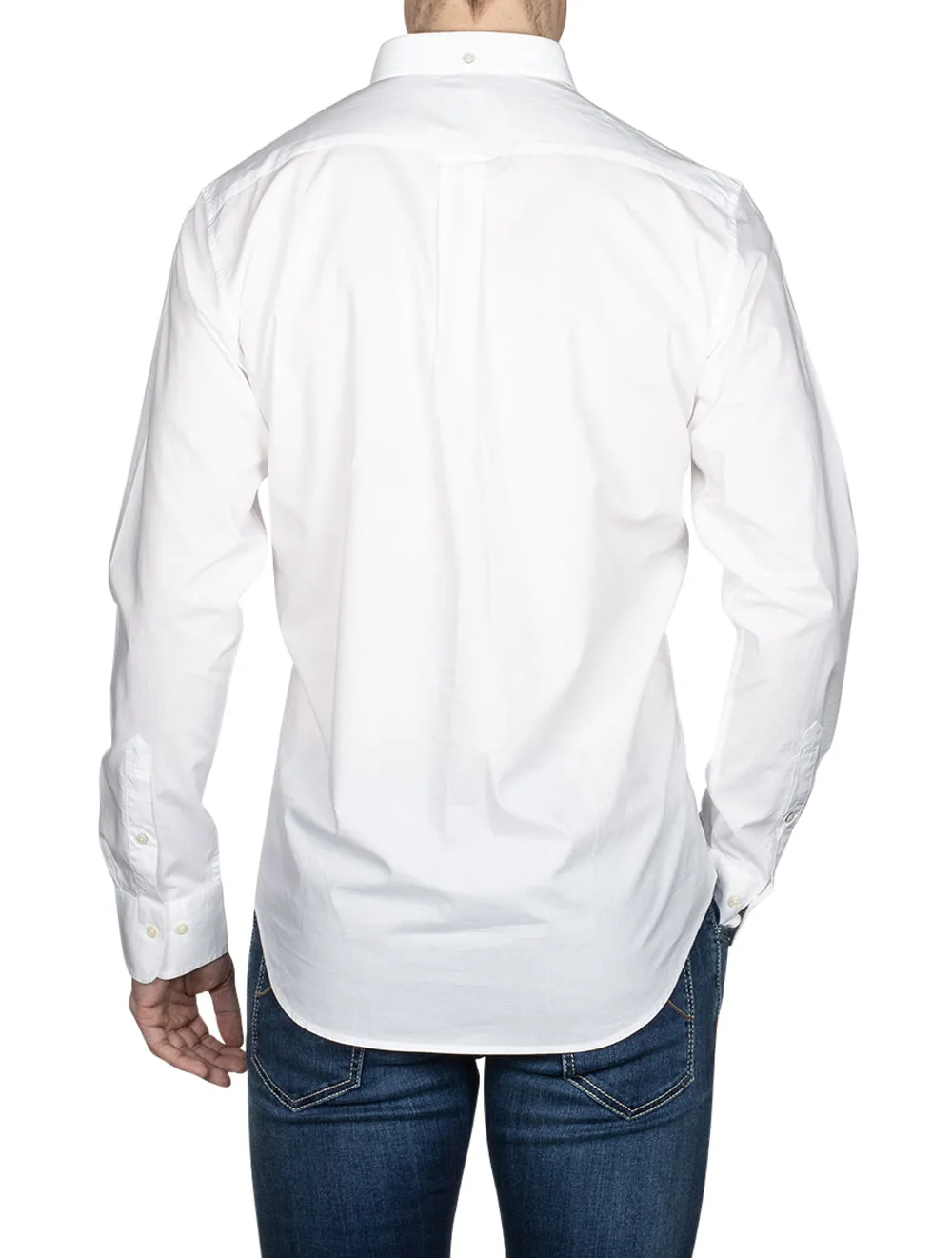 Regular Fit Buttondown shirt-White