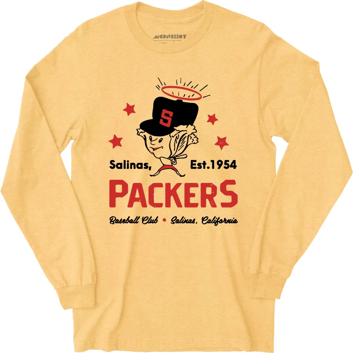 Salinas Packers - California - Vintage Defunct Baseball Teams - Long Sleeve T-Shirt