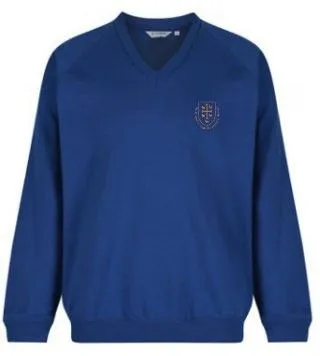 ST EDWARD'S V-NECK SWEATSHIRT