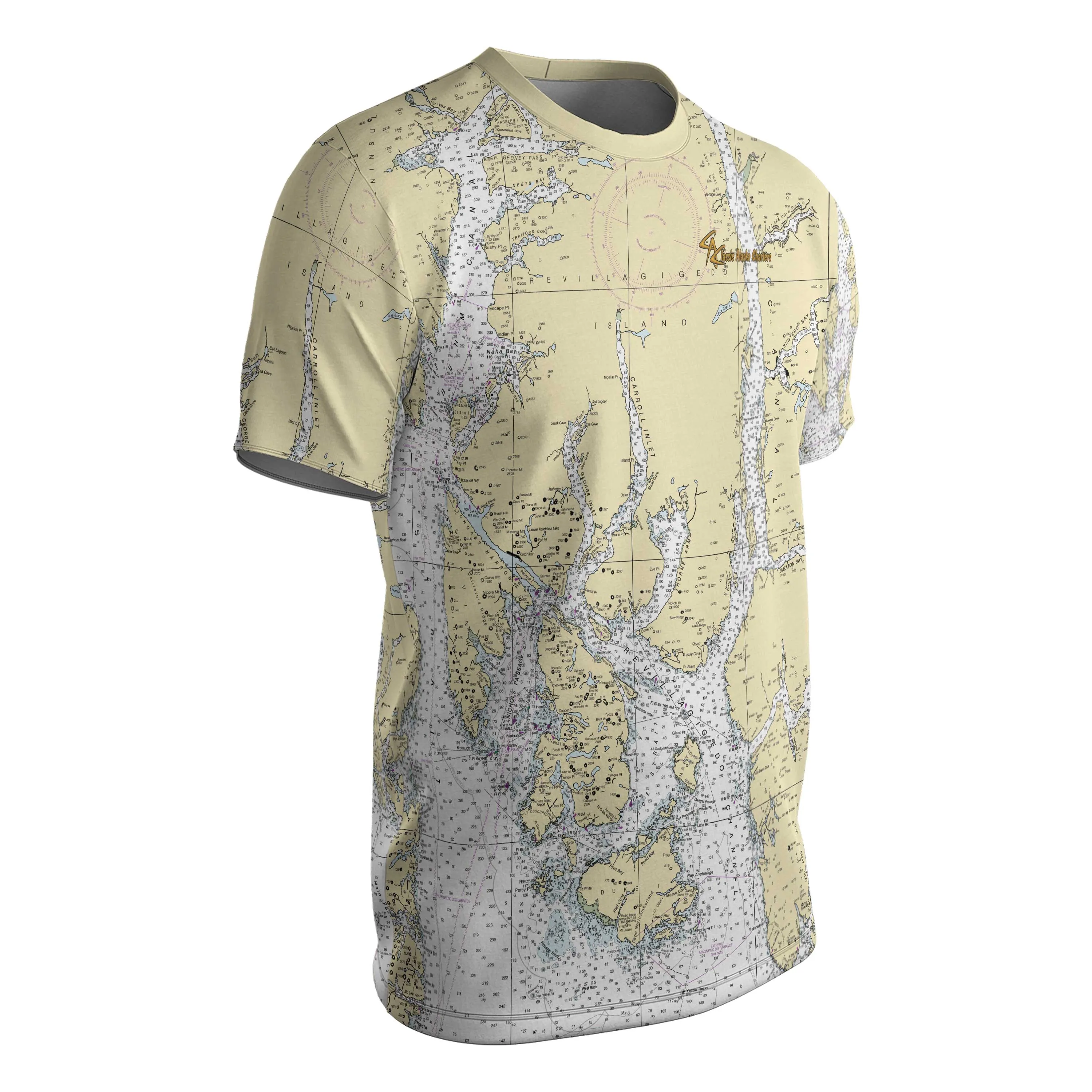 The Classic Alaska Charter Short Sleeve Performance Tee