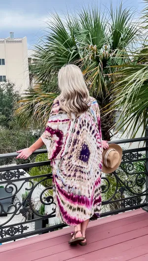 Tie-Dyed Kimono