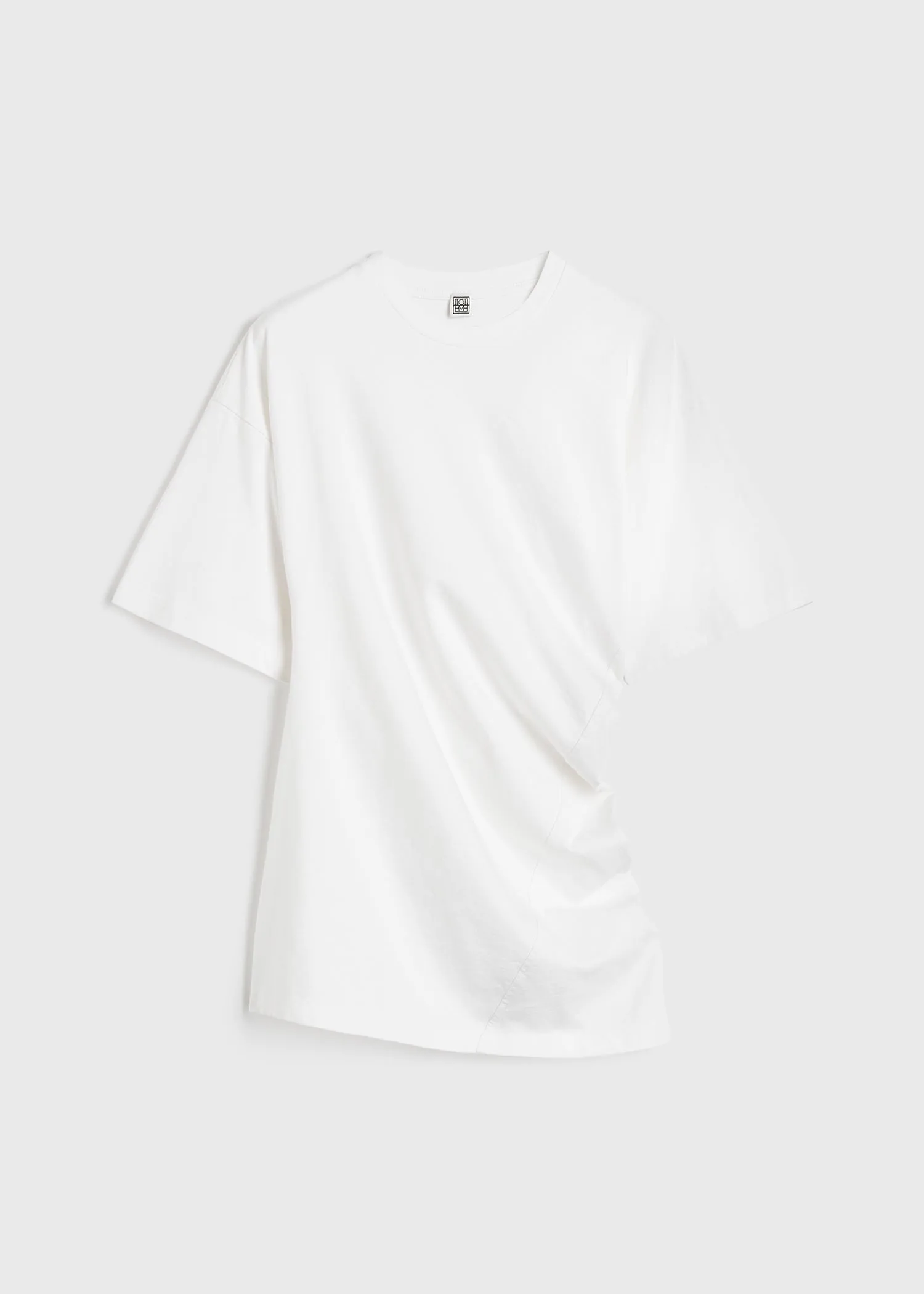 Twisted jersey tee off-white