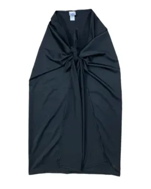 Undercover Waterwear Black Non Stretch Front Tie Wrap Skirt