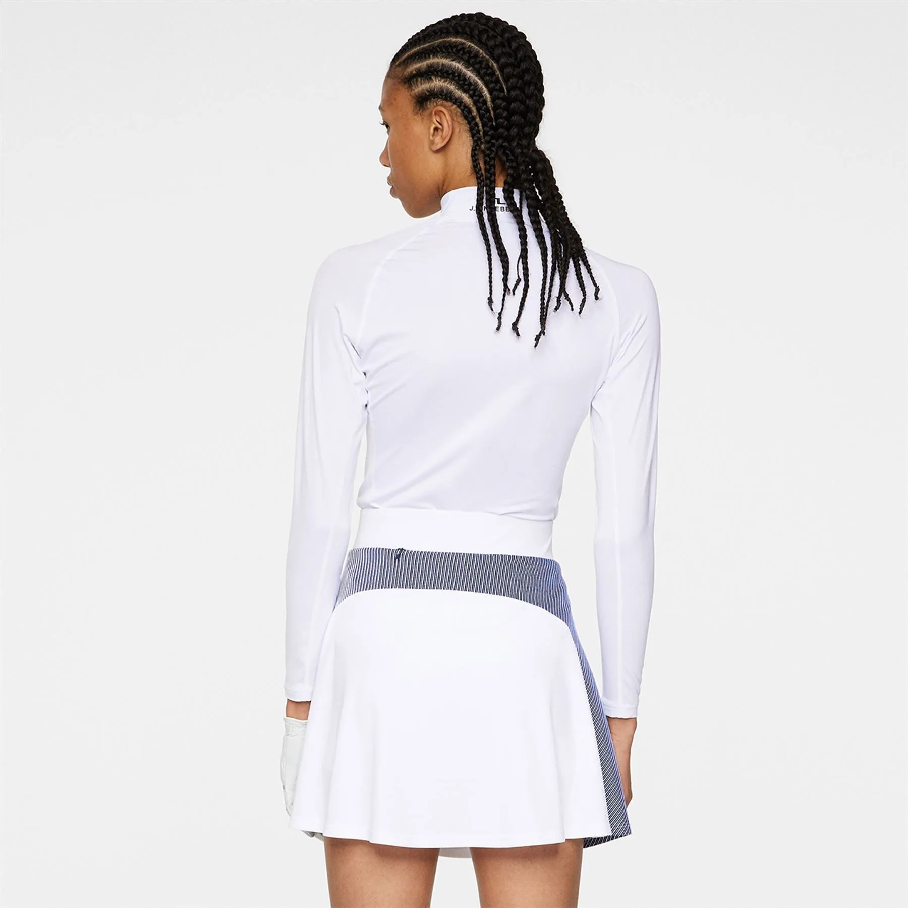 Womens Maya TX Jersey Skirt White - AW24